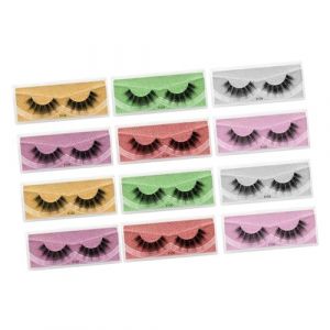 MUSISALY Dance Beauty Faux Cils 12 Paires Denses et Longs Faciles à Utiliser Maquillage Look Naturel (YangF, neuf)