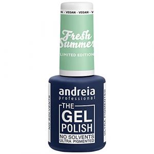 Andreia Professional &ndash; The Gel Polish &ndash; Gel sans solvant &ndash; Collection limit&eacute;e Couleurs &ndash; Couleur FS3 Vert menthe (LEGEND'HAIR DELTA BEAUTE DISTRIBUTION, neuf)