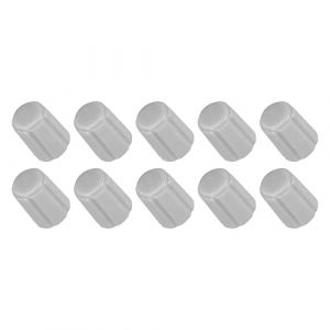 Rebower Bouton d'Insertion d'Arbre de Commande de Potentiom&egrave;tre, [pour Appareil Audio] - 6mm/Gris / 10 Pi&egrave;ces (rebower, neuf)