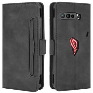 HualuBro Coque pour ASUS ROG Phone 3 ZS661KS, Housse &agrave; Rabat en Premium PU Cuir Flip Cover Case Antichoc Portefeuille Etui pour ASUS ROG Phone 3 ZS661KS Coque, Noir (HualuBro EU, neuf)