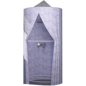 jiele Cabine Douche Toilette Camping Portable Pop Up Tente De Douche pour Les Voyages De Camping, 100 x 200CM, E [Classe &eacute;nerg&eacute;tique A] (AACCOO, neuf)