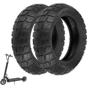 VOLOHAS 8,5 x 3 Roues de Rechange, Pneus Extérieurs et Intérieurs pour KUKIRIN G2 Pro/Zero 9/VSETT 9/9+/Inokim Light 2 Trottinette Électrique 8 1/2 x 3 Pneus Épaissis (2 Extérieurs) (Flycoo, neuf)