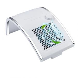 Aspirateur &agrave; ongles Aspirateur &agrave; ongles for machine &agrave; aspirateur &agrave; main en acrylique, filtre &agrave; ongles motoris&eacute; r&eacute;glable avec 2 ventilateurs &agrave; ongles puissants (HOME841, neuf)