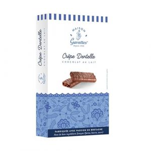 Maison Gavottes Petites cr&ecirc;pes dentelles farcies au chocolat au lait 100 g, quantit&eacute; : 3 pi&egrave;ces (CommerceKult - OutdoorKult & GourmetKult, neuf)