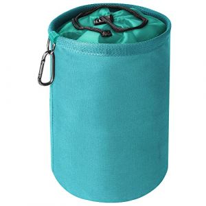 Vicloon Sac Pince a Linge,Portable Panier Pince &agrave; Linge avec Crochet Jusqu'&agrave; 200 Pinces &agrave; Linge Suspendre avec Mousqueton et Cordon,pour Epingles &agrave; Linge,Jouets,Petits Objets (Bleu) (HANSBUY, neuf)