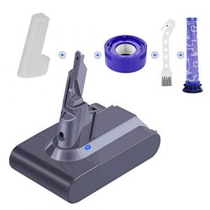 ARyee V7 Batterie Compatible avec Dyson V7 Trigger, Animal, Fluffy, Motorhead Aspirateur (1pcs Brosse, 1pcs pré Filtre et 1pcs Post Filtre) (ARyee EU, neuf)