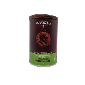 Chocolat Monbana en Poudre Aromatisé Noisette - 250g (HOP CAFE, neuf)