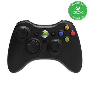 Hyperkin Xenon Wired Mannette de jeu sans Fil pour Xbox - noir - Compatible avec BOX SERIES X, XBOX ONE ET WINDOWS 11|10 (SHOPTHELOT, neuf)