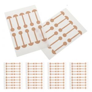 VALICLUD Patchs Amincissants Nez 20 Pcs Bandes Élastiques de Modelage des Narines d'Haltère Hypoallergéniques Légères et Respirantes Remodelage Rapide et Confortable du Nez Usage (Sudersana, neuf)