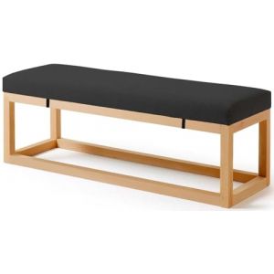 Hoowarm Coussin d'assise pour Banc de Jardin 5cm d'épaisseur Coussin de Banc 80x40/110x40/120x40/140x40/120x50cm Coussin Banquette Antidérapant Amovible pour Exterieur Interieur Meuble(A,80x40x5cm) (AlienGi, neuf)
