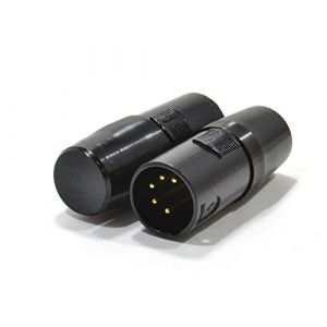 Pulse DMX XLR 5 Broches Terminators Noir [2 Paquet de] [5 Pin] (kenable ltd, neuf)