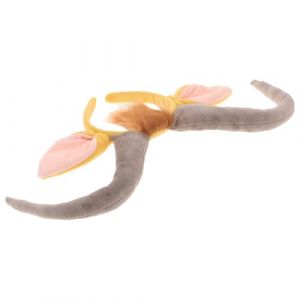 GALPADA Chapeau de Taureau pour Cosplay Serre-t&ecirc;te Corne Coiffe de Taureau Bandeaux Accessoires pour Cheveux Filles Accessoire de D&eacute;guisement Animal (Hargrove Hare, neuf)