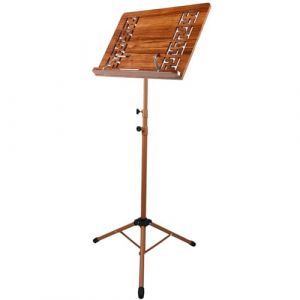 Pupitre de musique pliable en bois pour partitions - Hauteur r&eacute;glable pour diverses sc&egrave;nes de performance (sunxiaofengshop, neuf)
