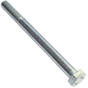 AERZETIX - C47555 - Lot de 10 pièce - Boulons M12x140 à filetage partiel - à tête Hexagonale - Ø12x140mm - DIN 931 - Classe 8.8 - en Acier Zingué - Bricolage - Outillage d'assemblage/Quincaillerie (Tuning, neuf)