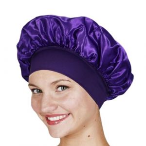 Serviette de séchage en satin, enveloppement de serviette en satin - Serviette de luxe en satin anti-frisottis - Élégant foulard en satin pour femme - Écharpe de cheveux chic en soie - Écharpe turban (guardertu, neuf)