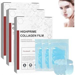 Films de collagène pur Film soluble de collagène coréen Masque hydratant pour le visage Film de supplément de collagène soluble réduisant les ridules rides (guangzhouliuqiyongshangmaoyouxiangongsi, neuf)