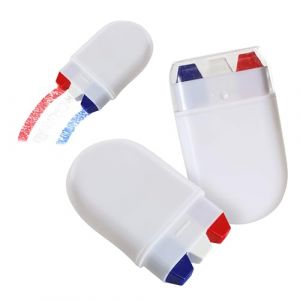Bâtons de maquillage rouge, blanc et bleu – Lot de 6 – Bâtons de maquillage de couleur rouge, blanche et bleue – Pour supporters de football, maquillage pour le visage, événements sportifs (ILFD GROUP LTD, neuf)