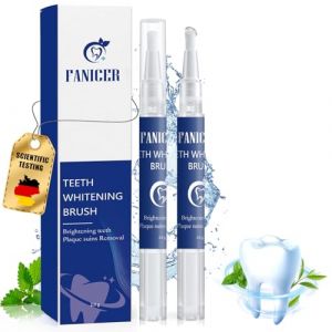 2 Pi&egrave;ce Stylo Blanchiment Dents,blanchisseur de dents, blanchiment dentaire Kit, Efficace rapide blanchiment dents stylo, Soins des Dentsblanchiment pour dents &agrave; la maison (allanshopmam, neuf)