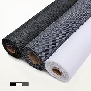 Timizi Maille Moustiquaire 0.8x10m, Grillage Garde Manger Maille Ultra Fine Tulle Moustiquaire, pour Porte Rideaux Fenetres - Blanc (Timizi‌, neuf)