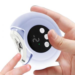 Ongle &eacute;lectrique, 2 en 1 - Polissage &eacute;lectrique automatique - Coupe-ongles &eacute;lectrique pour les doigts et les orteils - Kit de lime &agrave; ongles &eacute;lectrique rechargeable par USB pour ongles &eacute;pais et (weibim, neuf)