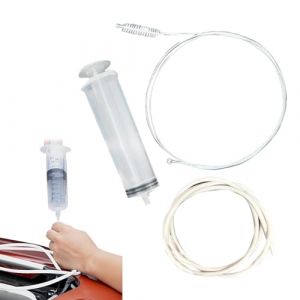 Brosse De Furet Deboucheur, Brosse Nettoyage Deboucheur Canalisation, Kit De Changement d'eau pour Aquarium Mini Siphon À Graviers Brosse De Nettoyage Réutilisable pour Débouchage (siuwad, neuf)