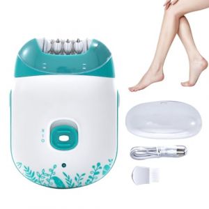 Smooth Glide &Eacute;pilateur sans fil pour femme &ndash; Tondeuse &agrave; cheveux, &eacute;pilateur facial, &eacute;pilateur rechargeable, &eacute;pilateur &eacute;lectrique pour zone de bikini, jambes, l&egrave;vres, 2 vitesses (rivtandt, neuf)