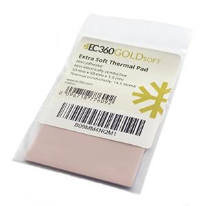 EC360&reg; Gold Soft 14,5W/mK Pad Thermique (50 x 50 x 1,5 mm, Soft) (Coolsierra fr, neuf)