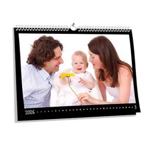 KALVOS Calendrier photo fran&ccedil;ais 2026, calendrier mural A3 et A4, calendrier annuel &agrave; personnaliser, calendrier mensuel, cadeau parfait, calendrier de bricolage, calendrier 2026 (Kalvos, neuf)