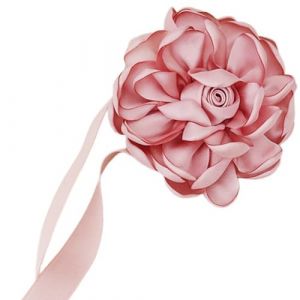 Watreketal Bandeau, ruban en forme de fleur, tresses, chouchou pour queue de cheval, grand chouchou pour cheveux de fille (Xuanlang Trading, neuf)