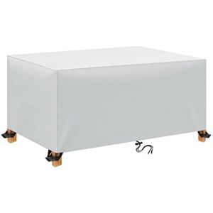 TopIdea Housse Salon de Jardin 120x90x90cm Housse de Table Jardin Rectangulaire Couverture de Protection Meubles ​Bâche Salon de Jardin Imperméable Anti-UV Tissu 600D Oxford Bache Table Exterieur (TopIdea®, neuf)