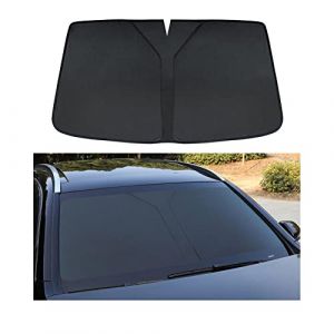 Ajustement pour Audi A3 8V 2012-2018, Pare-Soleil de Pare-Brise Avant de Voiture, Couverture de Pare-Soleil de Pare-Brise Avant Anti-UV Durable sur Mesure (JuJumaend, neuf)