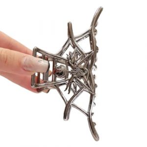 Pinces à cheveux en toile d'araignée d'Halloween Pince unique Épingle à cheveux Pince à cheveux Élégante toile d'araignée Accessoire de cheveux (iaZBnxI, neuf)