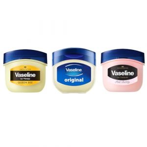 Vaseline Lip Therapy | Edition limitée Baume à lèvres hydratant, lot de 3| Queen Bee, Original, Pink Bubbly (Limited Edition Set) (prsWORLD, neuf)