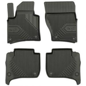 M MOTOS Tapis de sol caoutchouc pour Porsche Cayenne II 2010-2017 Améliorez Votre Confort de Voyage avec Le tapis noir antidérapant Auto No.77- tapis voiture Tous Temps pour Voiture, Protection Contre (MOTOS EU, neuf)