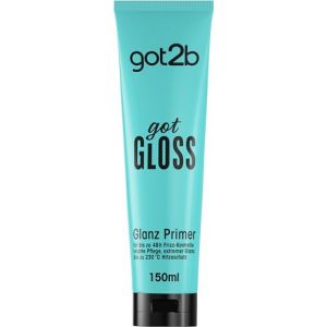 got2b Crème coiffante GotGloss (150 ml) avec formule anti-frisottis hydrate, donne une brillance naturelle et protège des températures jusqu'à 230 °C (RMD Spain, neuf)