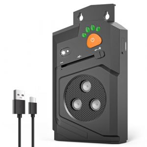 Honey Paws Anti Aboiement Chien Ultrason Puissant &ndash; Anti-Aboiement pour Chiens, Ultrason Chiens 3 Modes, &Eacute;tanche IP56, Port&eacute;e 15m, USB Rechargeable, Arr&ecirc;t Automatique du Aboiement Int&eacute;rieur/Ext&eacute;rieur (HONEY PAWS, neuf)