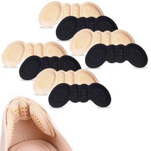 4 Paires Coussinet Talon,Coussinet Talon Chaussure,Auto-Adhésif Protege Semelle Talon Chaussure,Trop Grande Talon de Sport Antidérapant,Évite les Frottements et les Ampoules (Newbilty OU, neuf)