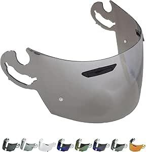 EvoParts Visi&egrave;re compatible Arai Type-L, Rx7 Corsair, Viper Gt, Astral, Quantum F, Rx7RR4, Condor, Chaser (Argent) (Casco Store, neuf)