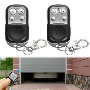2 Pièces Telecommande Universelle Porte Garage,433.92 MHz Élécommande Universelle Portail,pour Porte de Garage et Voiture (Seefey_Shop, neuf)