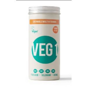 VEG 1 / VEG1 goût Orange 180 comp. (FUNGI NATURA ✅, neuf)