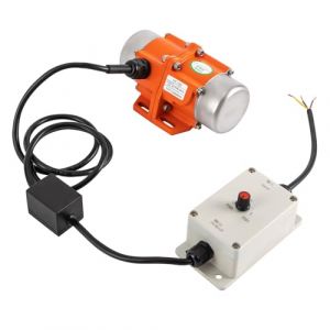 Vibromasseur asynchrone 100 W, moteur vibrant, moteur vibrant électrique, moteur multi-usage, silencieux, pour l'exploitation minière, métallurgie, charbon, électricité, construction, chimie, etc (LINLINXQ, neuf)