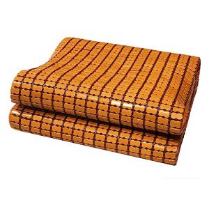 NIANXINN Saison D'été Matelas Bambou,Matelas Tapis de Couchage Bambou Lit-Mat,Tapis Refroidissement,Pliant Natte de Bambou Tapis de Sol Respirant,pour Canapé Lit Simple Double (70x190cm) (hong hong ri yong pin, neuf)