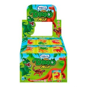 Vidal Dino Jelly Friandises en forme de dinosaures Saveur fraise Format de 66 pièces (Green Mountain & Blue Water, neuf)