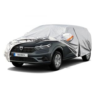 Kayme Bâche Voiture Étanche Respirante, 6 Couches Housse de Protection Voiture Extérieur Compatible avec 2008-2024 Dacia Sandero(Pas pour Stepway). Expédier Depuis Un Entrepôt Européen. (kayme car covers shop, neuf)