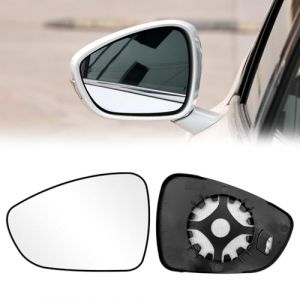 Altsbaos 1PCS Compatible avec Citroen C3 C4 C5 DS3 DS4 DS5 Vitre Retroviseur Chauffant, Verre Miroir Compatible avec Peugeot 508/508SW Verre R&eacute;troviseur 2011-2018(Gauche) (Yabaosi Store, neuf)