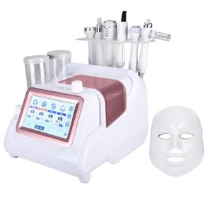 YUZINO Appareil de soin du visage 7 en 1 avec double pompe &agrave; neuf p&ocirc;les, appareil de microdermabrasion avec affichage LED, convient pour les soins de la peau &agrave; la maison et dans le salon de beaut&eacute; (stamends, neuf)