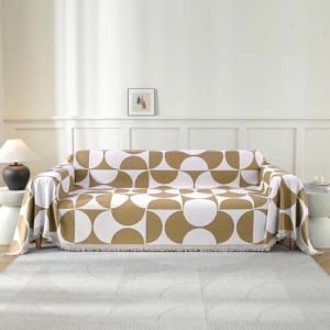 Ystyle Couvre Canapé, 180x230 CM, Jeté De Canapé Grande Taille, Housse De Canapé 1/2/3/4 Places, Jete De Canape, Universelle Protege Canape, Recouvre Canape Couverture Canape, Kaki (YSTYLE HOME, neuf)