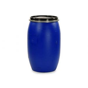 asup Fût en plastique de 220 litres avec couvercle. (wilai GmbH, neuf)