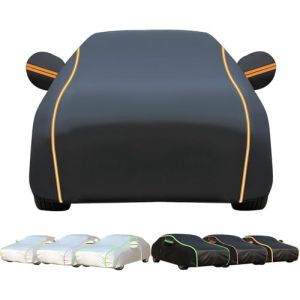 Housse Voiture pour Mini Cooper, Housse De Protection Voiture, Imperm&eacute;able, Anti-UV, Respirante, R&eacute;sistant &Agrave; La Poussi&egrave;re,Rayures Et Neige y1 (MayuyuUS, neuf)