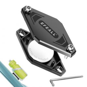 EFEALL Support AirTag V&eacute;lo, Porte-bidon Cach&eacute; avec Vis Antivol, Support &Eacute;tanche Compatible AirTag, Accessoire GPS Apple pour Porte-bidon, Outils Inclus (EFEALL-FR, neuf)